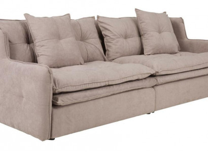 Lümmel Sofa 4 Sitzer Stoffsofas Luxus Couch Couchen big Polster 265cm
